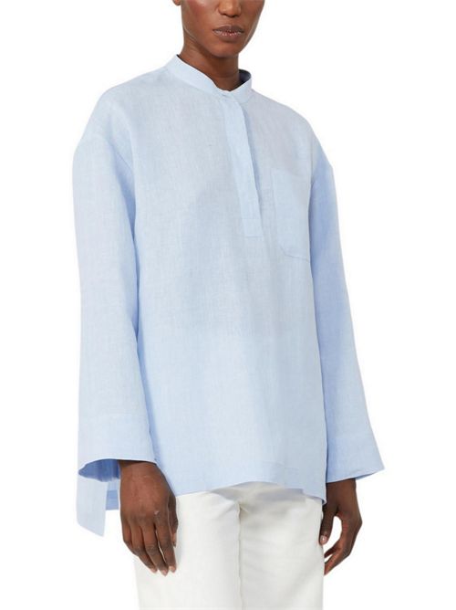 camicia donna cantuco azzurro MaxMara S | SMMCANTICOAZZURRO